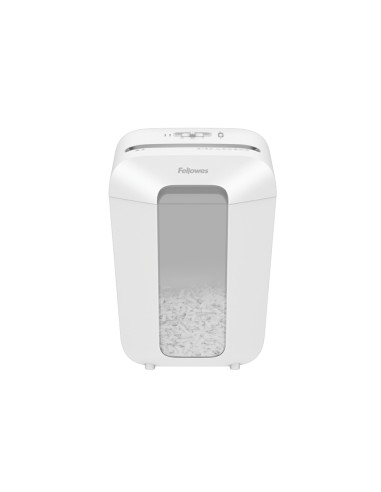 Destructora de documentos fellowes lx70 capacidad 11h seguridad p4 grapas clips y tarjetas papelera 18 l