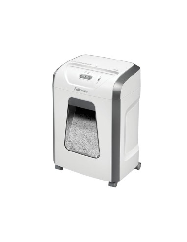 Destructora de documentos fellowes 15c capacidad 15h seguridad p4 grapas clips y tarjetas papelera 19 l