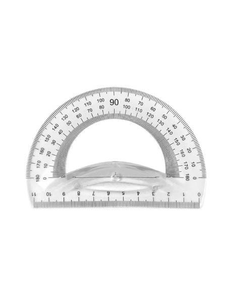 Juego escuadra 21 cm cartabon 21 cm regla 30 cm y semicirculo plastico flexible en petaca liderpapel