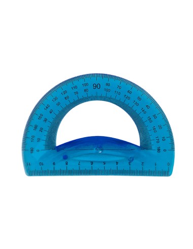 Juego escuadra 21 cm cartabon 21 cm regla 30 cm y semicirculo plastico flexible en petaca liderpapel colores