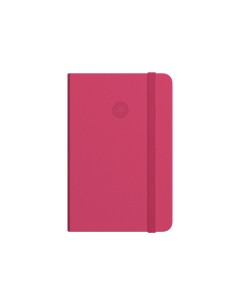 Cuaderno con gomilla antartik notes tapa dura a4 hojas lisas burdeos 100 hojas 80 gr fsc