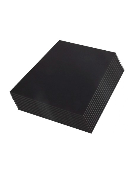 Carton pluma liderpapel negro doble cara 70x100cm espesor 5 mm