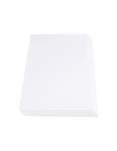 Carton pluma liderpapel blanco doble cara 70x100cm espesor 10 mm
