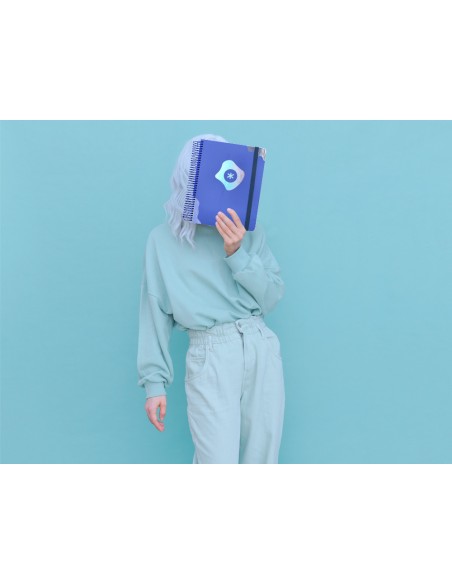 Agenda escolar antartik ano 24 25 curso coleccion maximal blue dia pagina a5