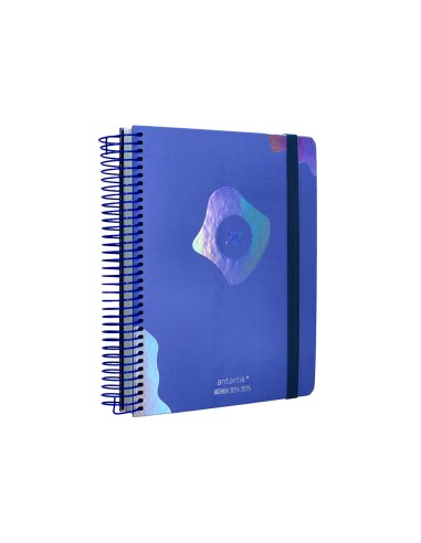 Agenda escolar antartik ano 24 25 curso coleccion maximal blue dia pagina a5