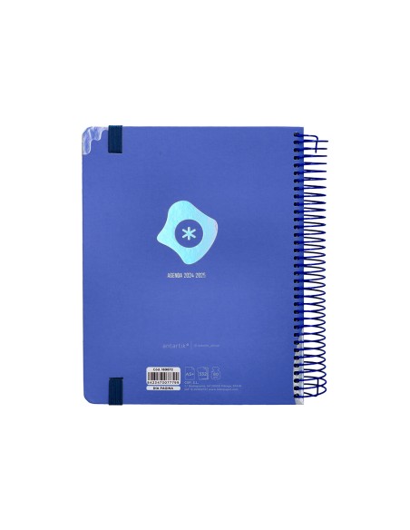 Agenda escolar antartik ano 24 25 curso coleccion maximal blue dia pagina a5