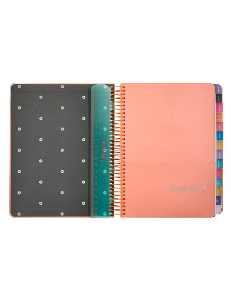 Agenda escolar antartik ano 24 25 curso coleccion maximal light orange dia pagina a5