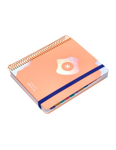 Agenda escolar antartik ano 24 25 curso coleccion maximal light orange dia pagina a5