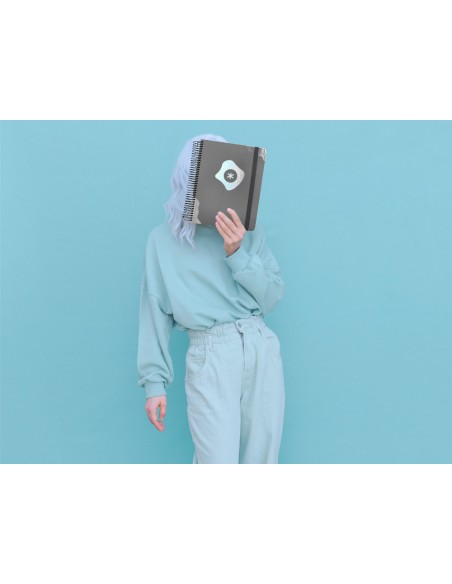 Agenda escolar antartik ano 24 25 curso coleccion maximal black dia pagina a5