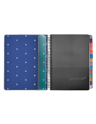 Agenda escolar antartik ano 24 25 curso coleccion maximal black dia pagina a5