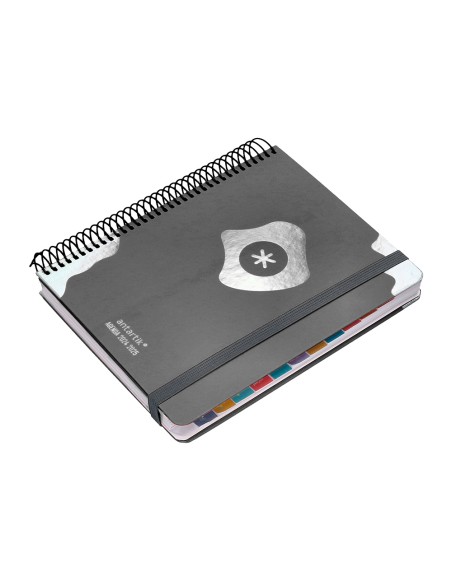 Agenda escolar antartik ano 24 25 curso coleccion maximal black dia pagina a5