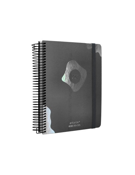 Agenda escolar antartik ano 24 25 curso coleccion maximal black dia pagina a5