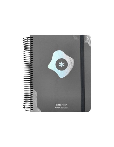 Agenda escolar antartik ano 24 25 curso coleccion maximal black dia pagina a5