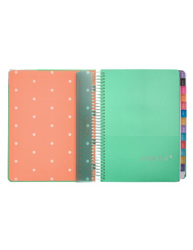 Agenda escolar antartik ano 24 25 curso coleccion maximal green dia pagina a5