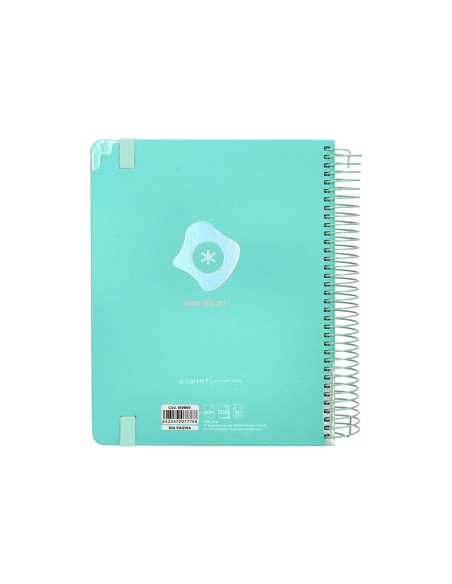 Agenda escolar antartik ano 24 25 curso coleccion maximal green dia pagina a5