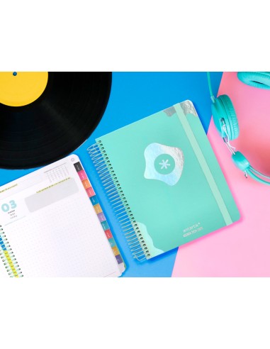 Agenda escolar antartik ano 24 25 curso coleccion maximal green dia pagina a5