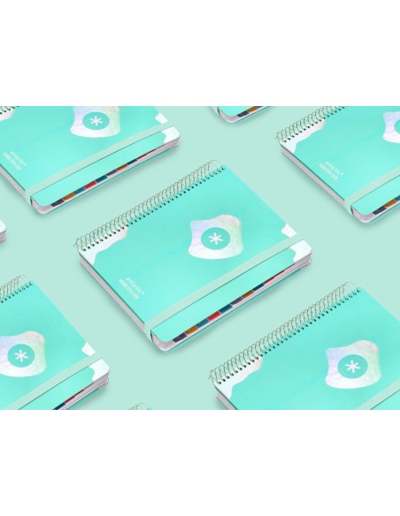 Agenda escolar antartik ano 24 25 curso coleccion maximal green dia pagina a5