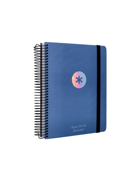 Agenda escolar antartik ano 24 25 curso coleccion minimal blue dia pagina a5