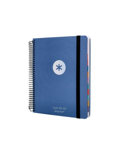 Agenda escolar antartik ano 24 25 curso coleccion minimal blue dia pagina a5