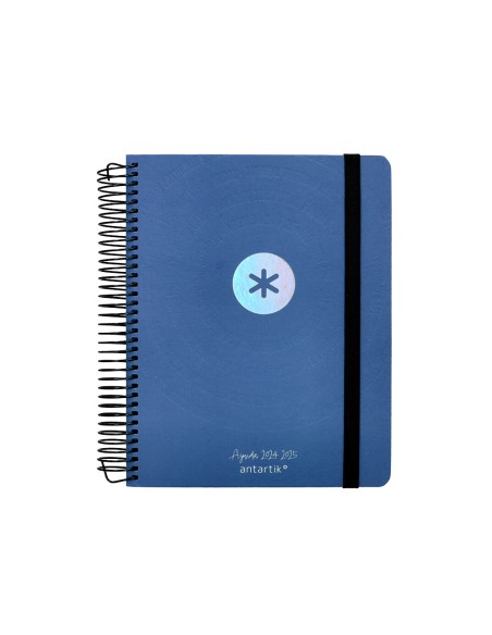 Agenda escolar antartik ano 24 25 curso coleccion minimal blue dia pagina a5