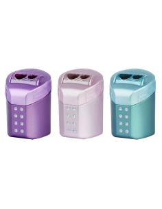 Sacapuntas faber castell doble roll on sparkle