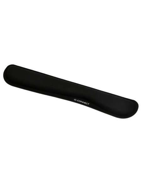 Reposamunecas q connect memory foam para teclado color negro 460x85x25 mm