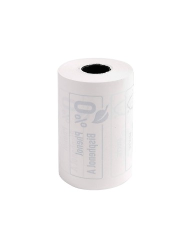 Rollo sumadora exacompta termico para tpv 57 mm x 40 mm 55 g m2 fsc sin bisfenol a ni plastico