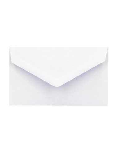 Sobre liderpapel blanco con fondo 95x162 mm engomado solapa de pico caja de 500 unidades