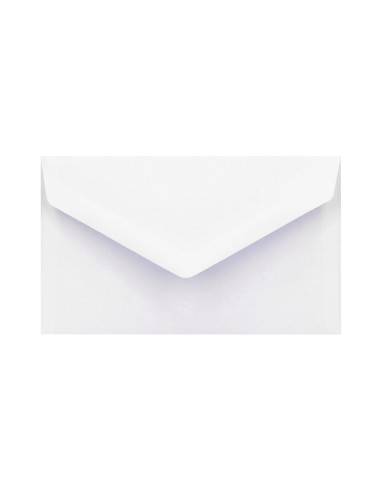 Sobre liderpapel blanco con fondo 95x162 mm engomado solapa de pico paquete de 25 unidades