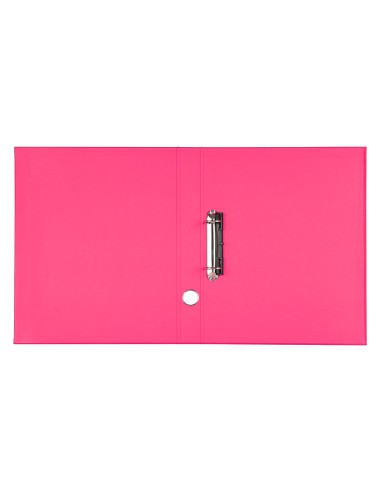 Modulo liderpapel 3 archivadores folio 2 anillas mecanismo de palanca 52mm rosa
