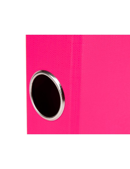 Modulo liderpapel 3 archivadores folio 2 anillas mecanismo de palanca 52mm rosa