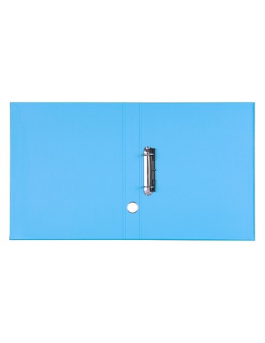 Modulo liderpapel 3 archivadores folio 2 anillas mecanismo de palanca 52mm celeste