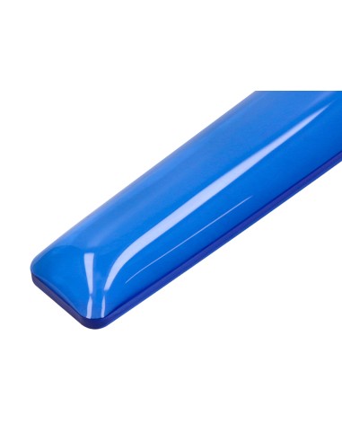 Reposamunecas q connect de gel para teclado color azul 525x58x17 mm