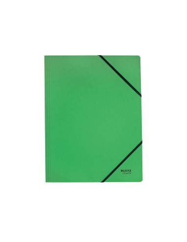 Carpeta leitz recycle gomas din a4 carton reciclable 100 verde