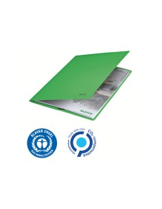 Carpeta leitz recycle gomas din a4 carton reciclable 100 verde