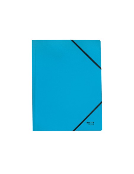 Carpeta leitz recycle gomas din a4 carton reciclable 100 azul