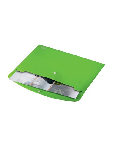 Carpeta leitz recycle portadocumentos broche din a4 polipropileno verde