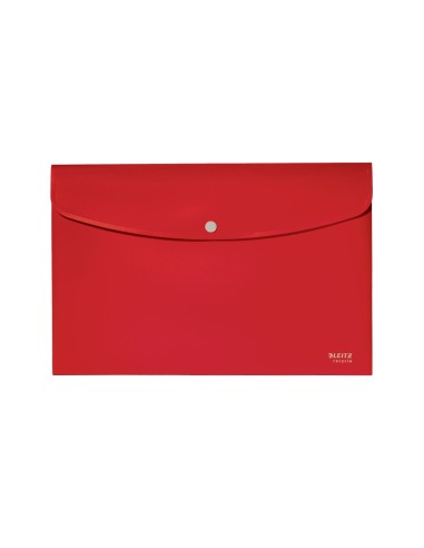 Carpeta leitz recycle portadocumentos broche din a4 polipropileno rojo