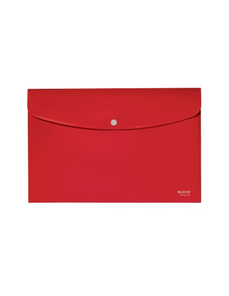 Carpeta leitz recycle portadocumentos broche din a4 polipropileno rojo