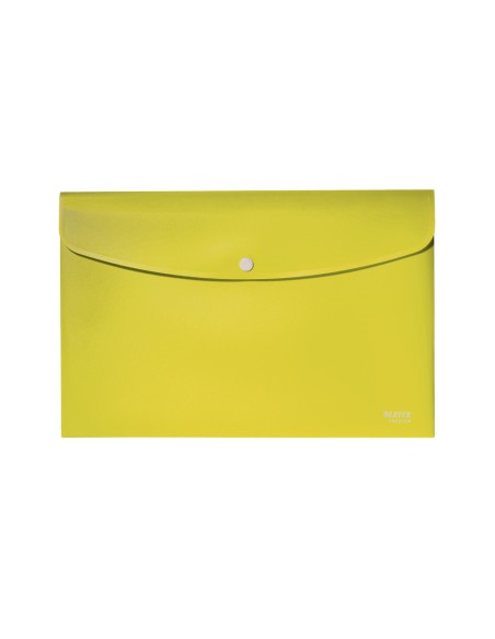 Carpeta leitz recycle portadocumentos broche din a4 polipropileno amarillo