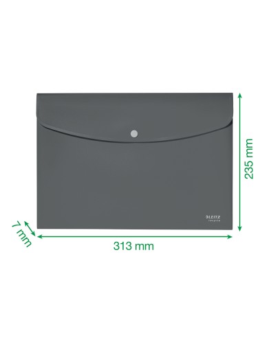 Carpeta leitz recycle portadocumentos broche din a4 polipropileno amarillo