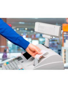 Rollo sumadora termico q connect 57 mm ancho x 60 mm diametro sin bisfenol a papel de 70 g m2