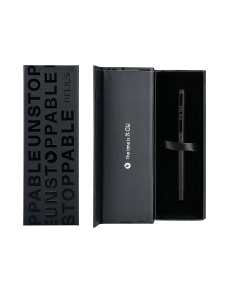 Roller belius unstoppable color negro tinta negra caja de diseno Roller belius unstoppable color negro tinta negra caja de diseno