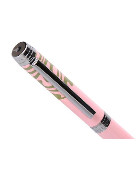 Boligrafo belius ink dreams aluminio color rosa y verde matcha plateado frase interior tinta azul caja de diseno Boligrafo belius ink dreams aluminio color rosa y verde matcha plateado frase interior tinta azul caja de diseno
