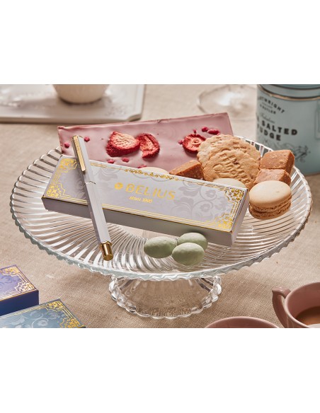 Boligrafo belius macaron bliss forma hexagonal color blanco y dorado tinta azul caja de diseno Boligrafo belius macaron bliss forma hexagonal color blanco y dorado tinta azul caja de diseno