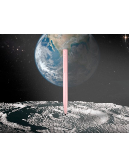 Boligrafo belius rocket b aluminio color minimalista rosa tinta azul caja cilindrica Boligrafo belius rocket b aluminio color minimalista rosa tinta azul caja cilindrica