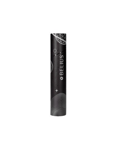 Boligrafo belius rocket b aluminio color minimalista gris tinta azul caja cilindrica