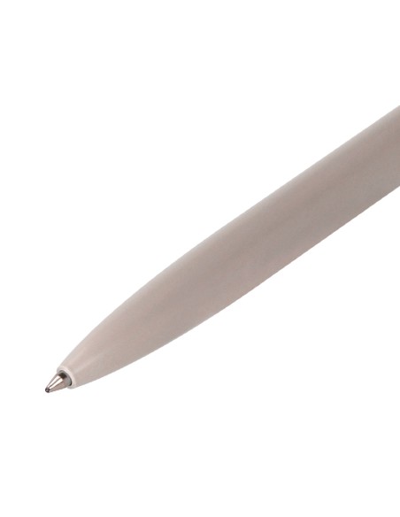 Boligrafo belius rocket b aluminio color minimalista gris tinta azul caja cilindrica Boligrafo belius rocket b aluminio color minimalista gris tinta azul caja cilindrica