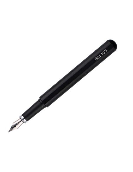 Pluma y funda de similpiel belius space b color minimalista negro tinta azul caja de diseno Pluma y funda de similpiel belius space b color minimalista negro tinta azul caja de diseno