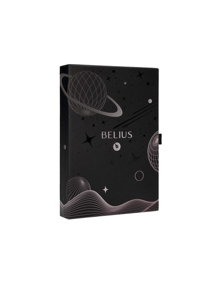 Pluma y funda de similpiel belius space b color minimalista negro tinta azul caja de diseno Pluma y funda de similpiel belius space b color minimalista negro tinta azul caja de diseno